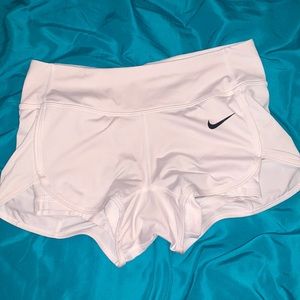 White Nike Shorts